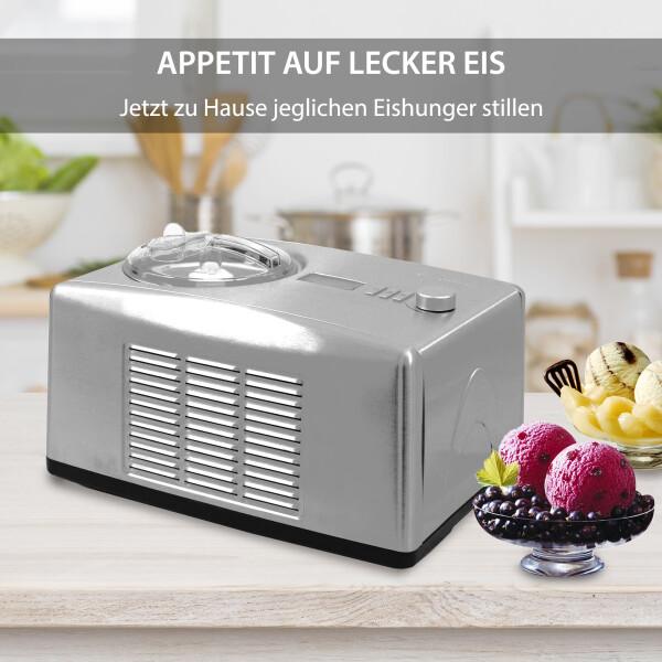1,5 l Eismaschine mit Kompressor Helado