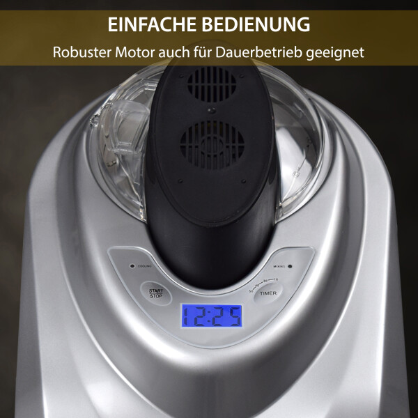1,0 l Eismaschine mit Kompressor Zentoria